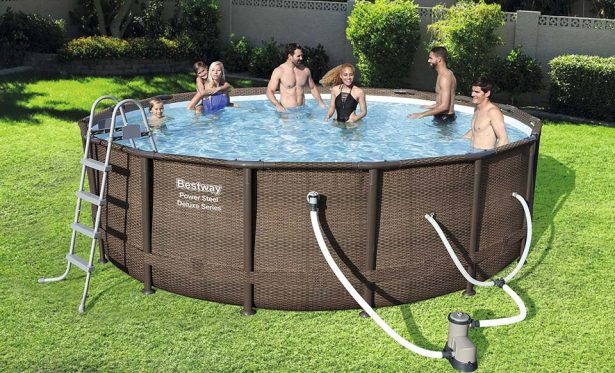 Bestway Power Steel Set: piscina frame circolare